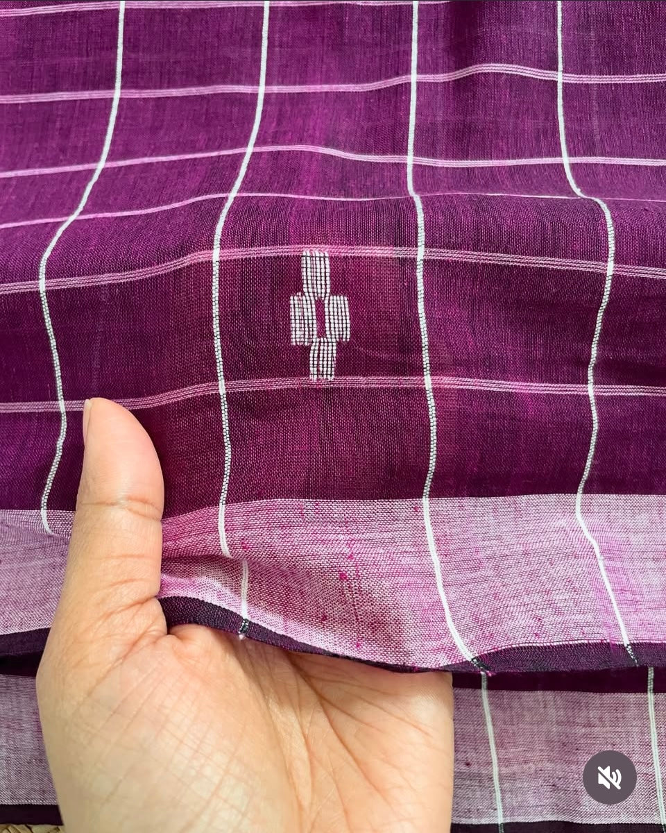 Purple Checkered