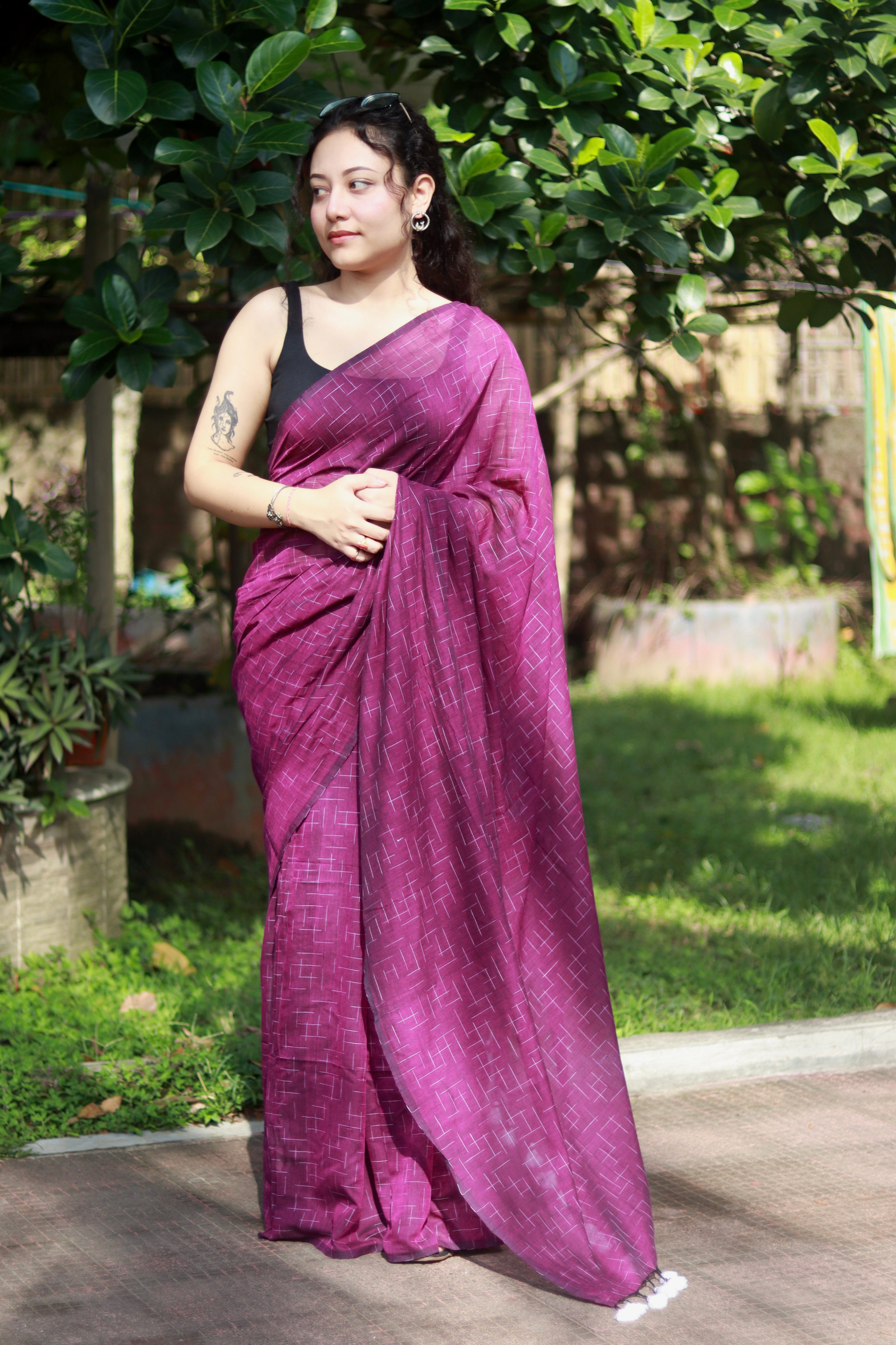 Ikkat in jamun