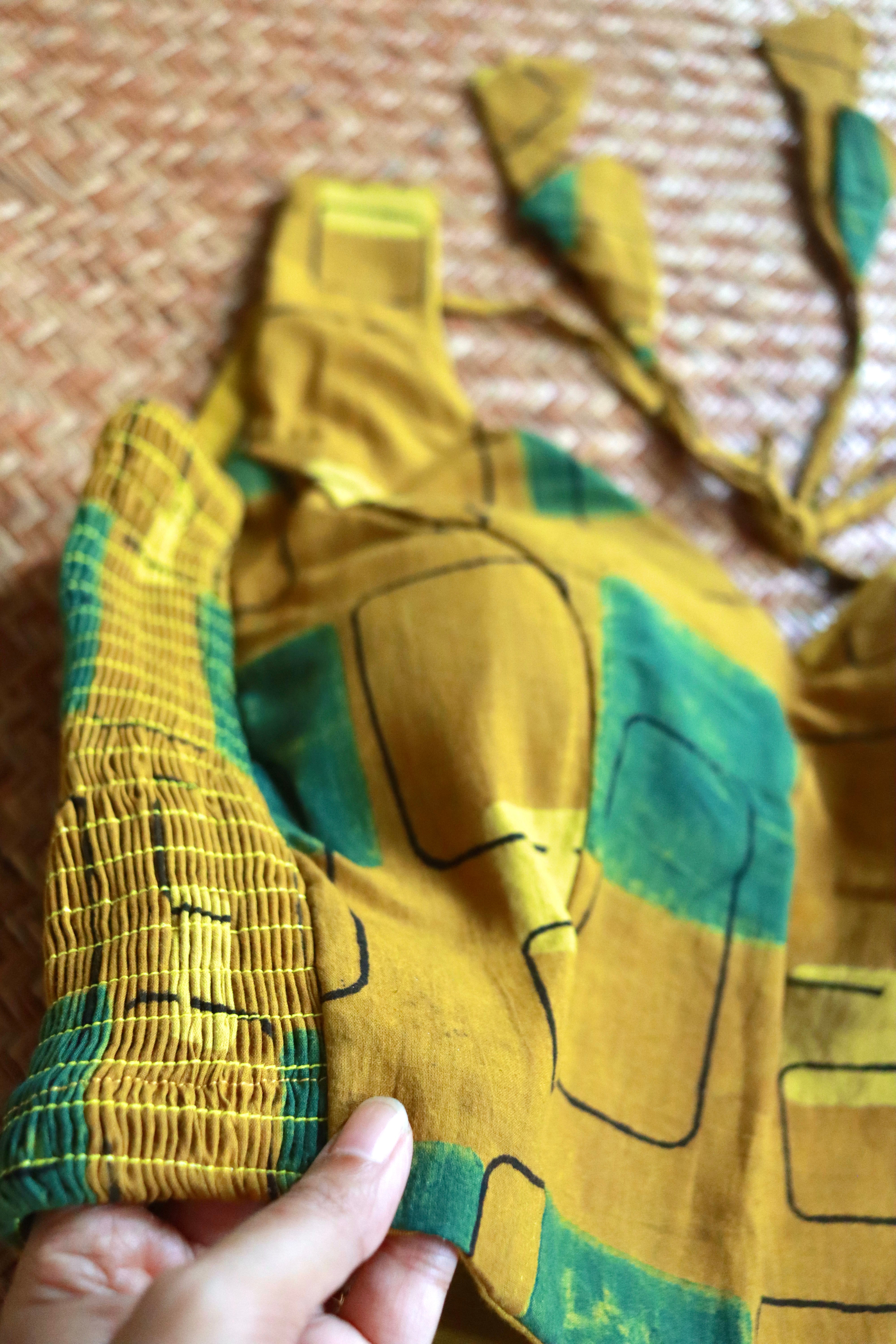 Sweetheart in mustard yellow