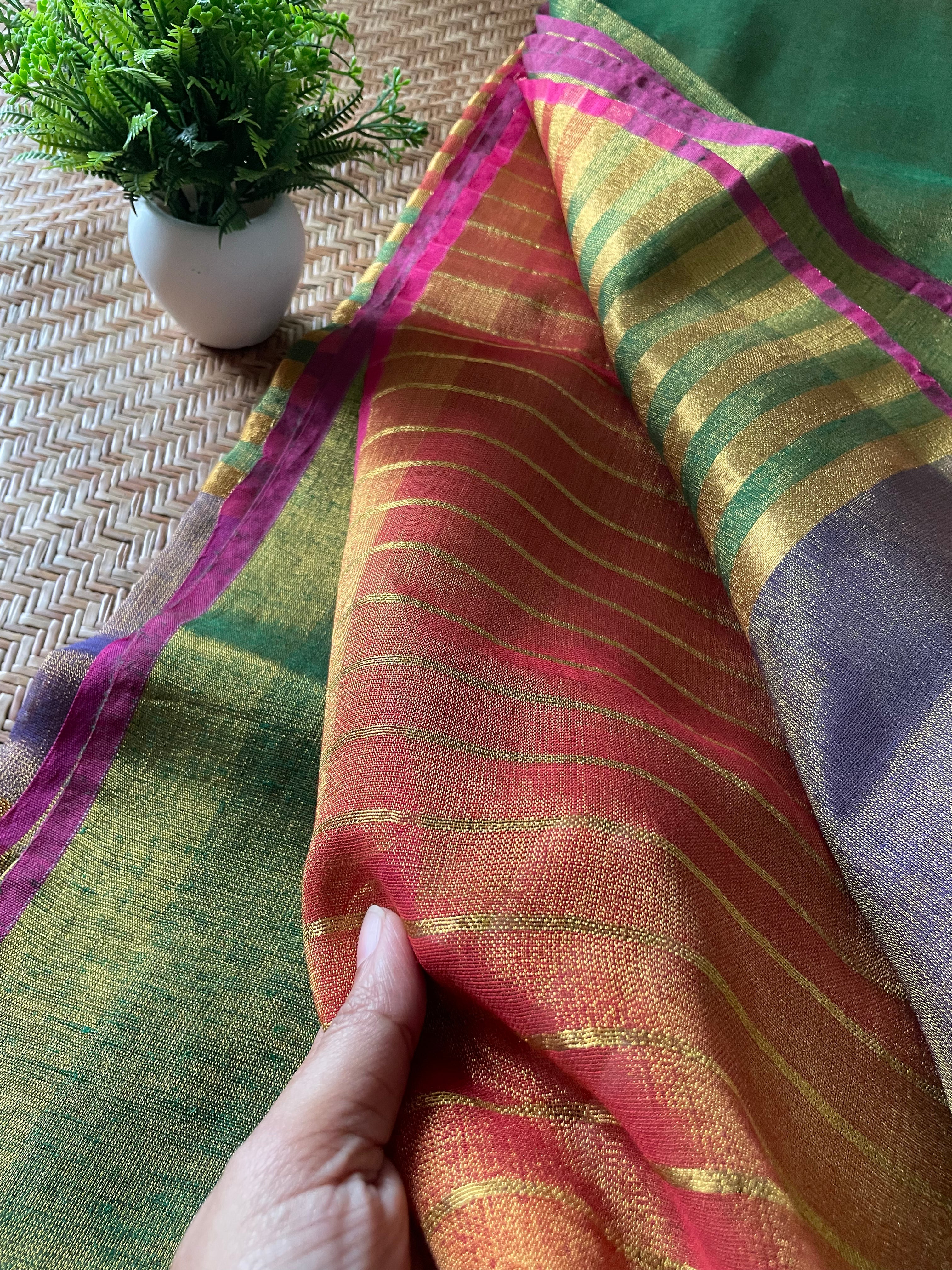 Shine in Linen Green