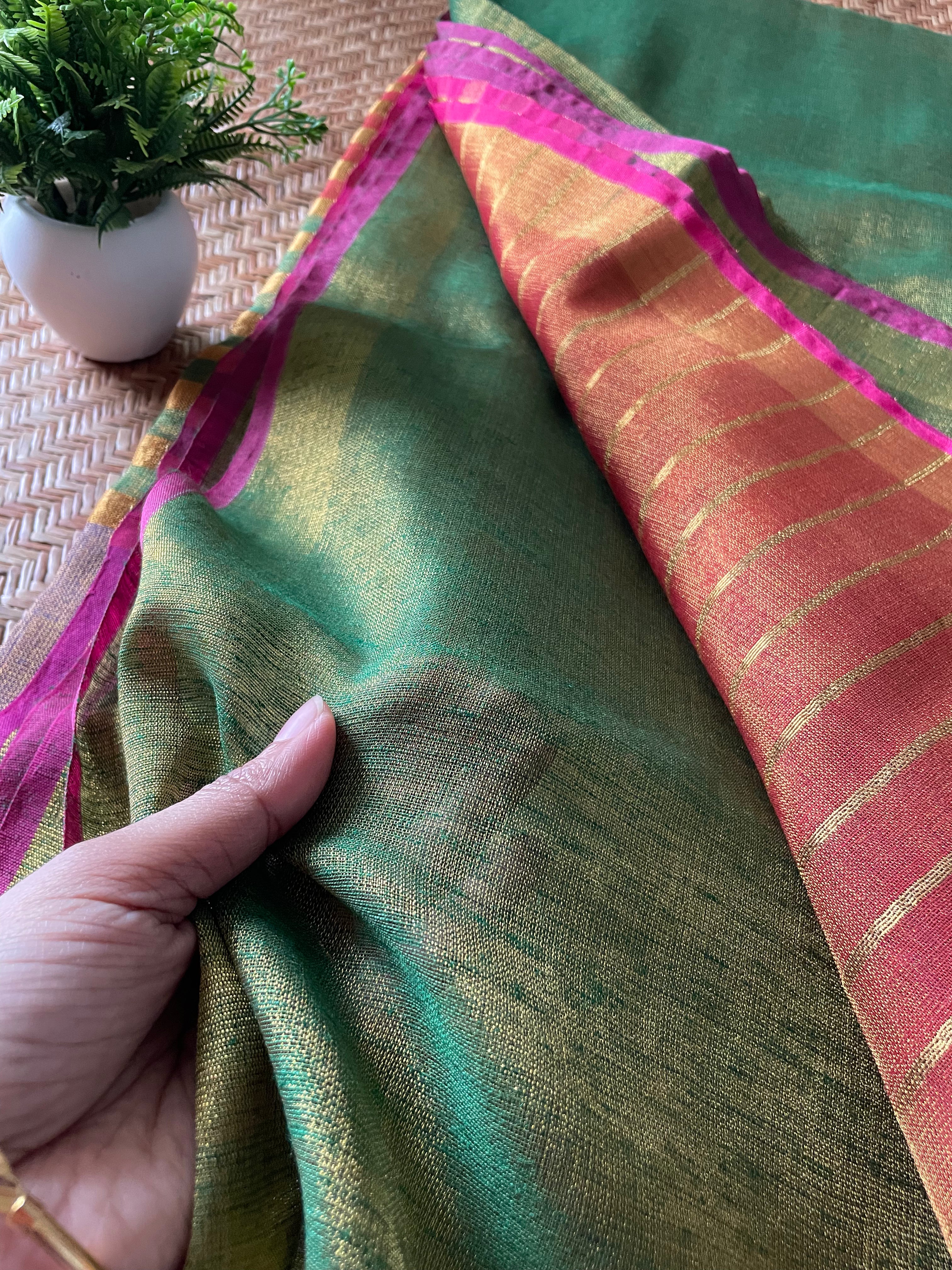 Shine in Linen Green