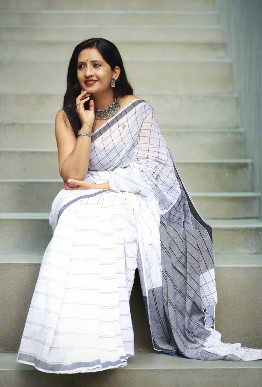 White Checkered
