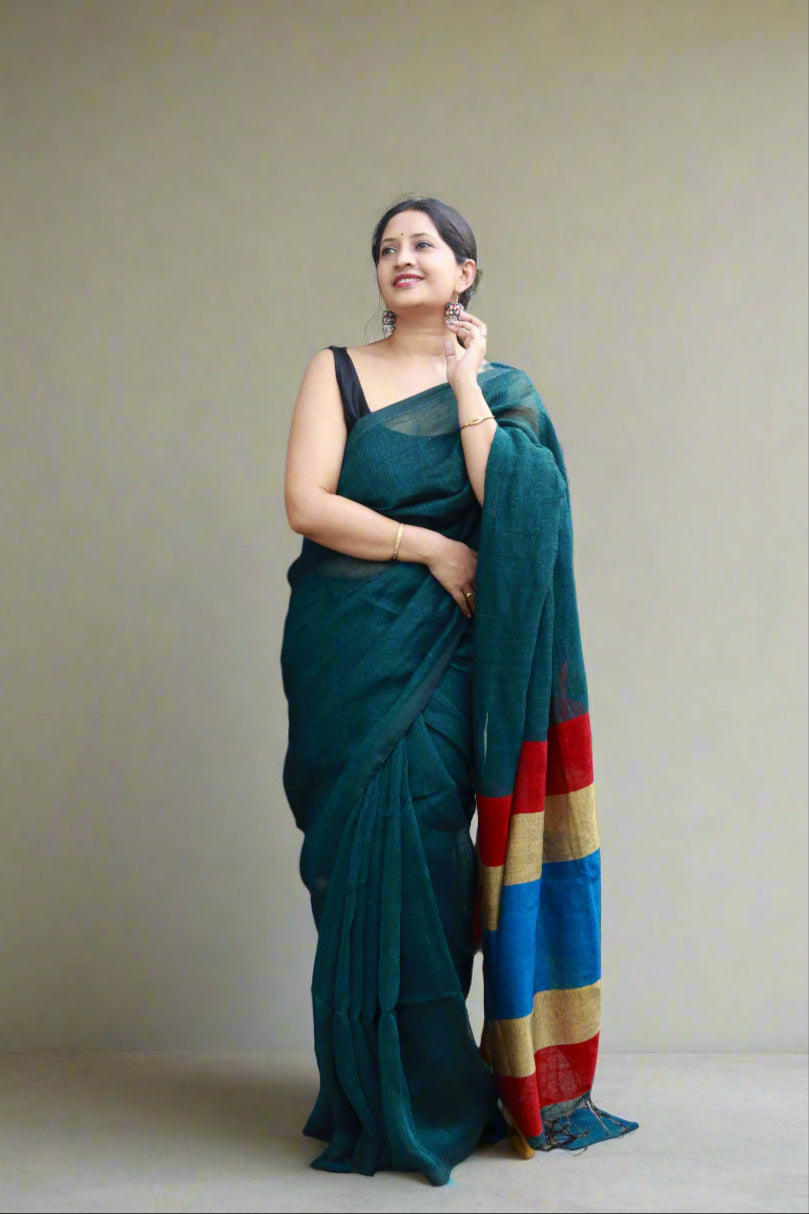 Seaweed in pure linen