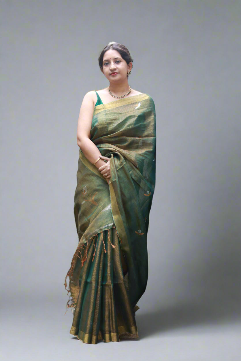 Bloom in Linen (Green)