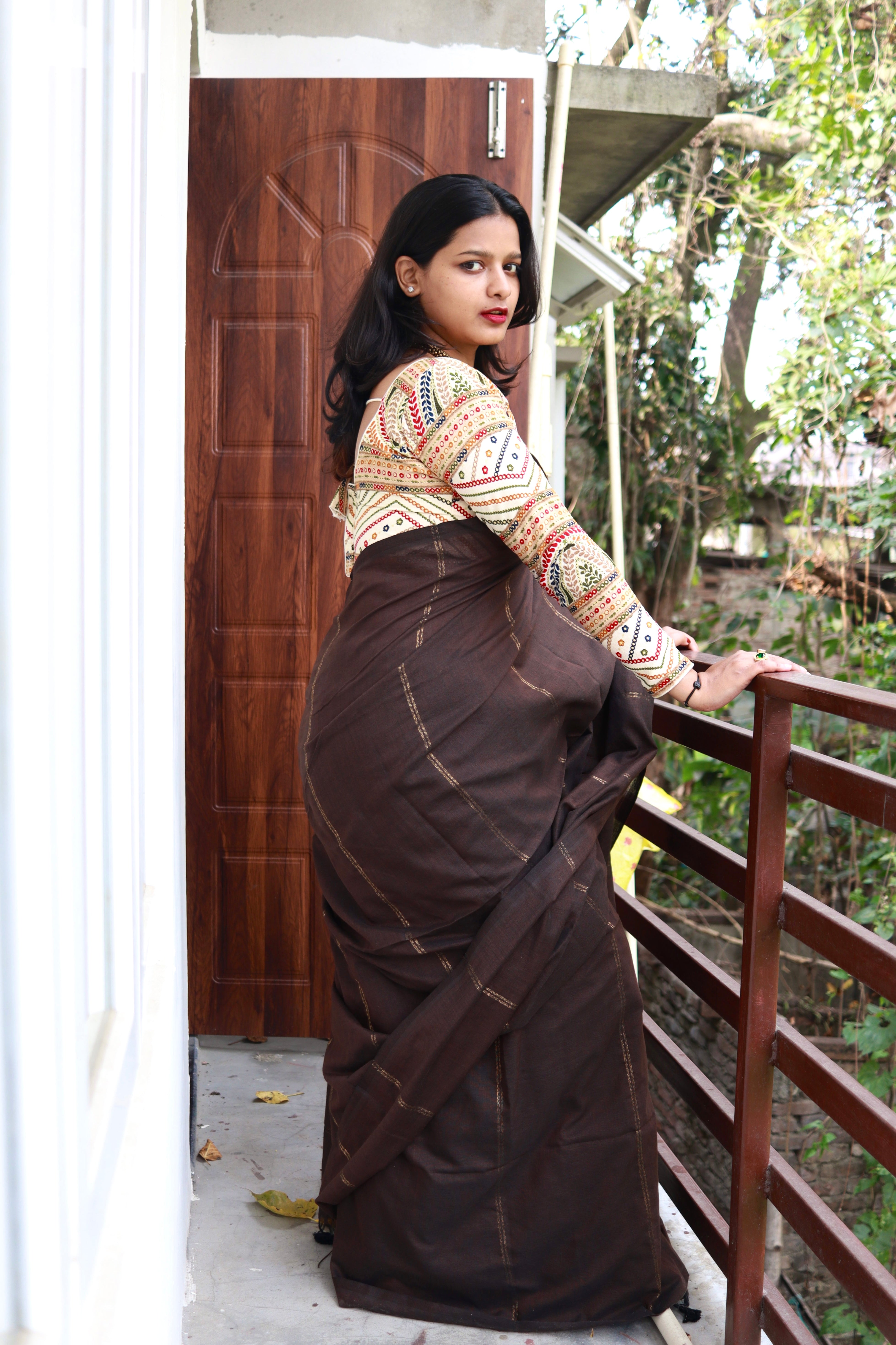 Choco in zari.
