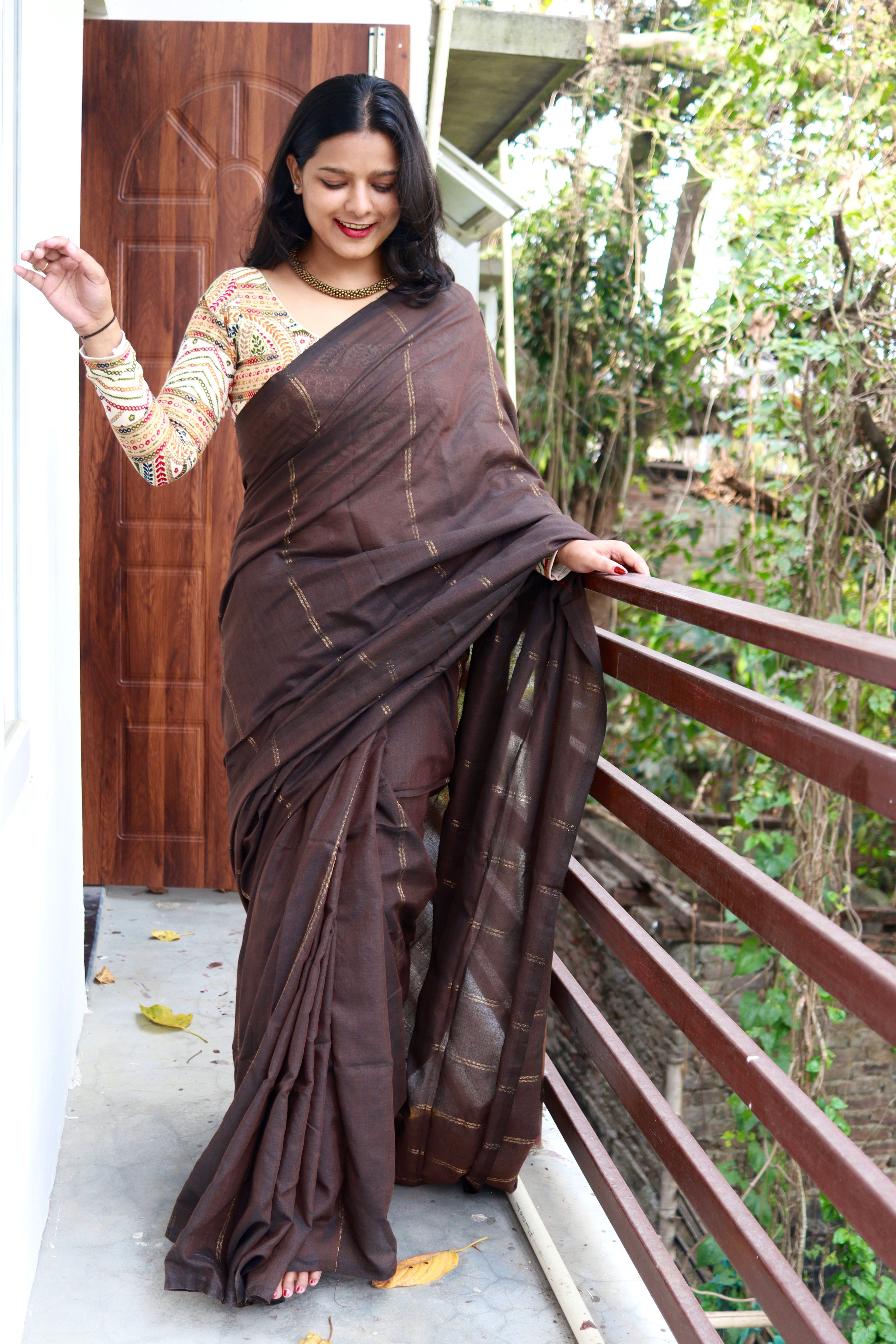 Choco in zari.