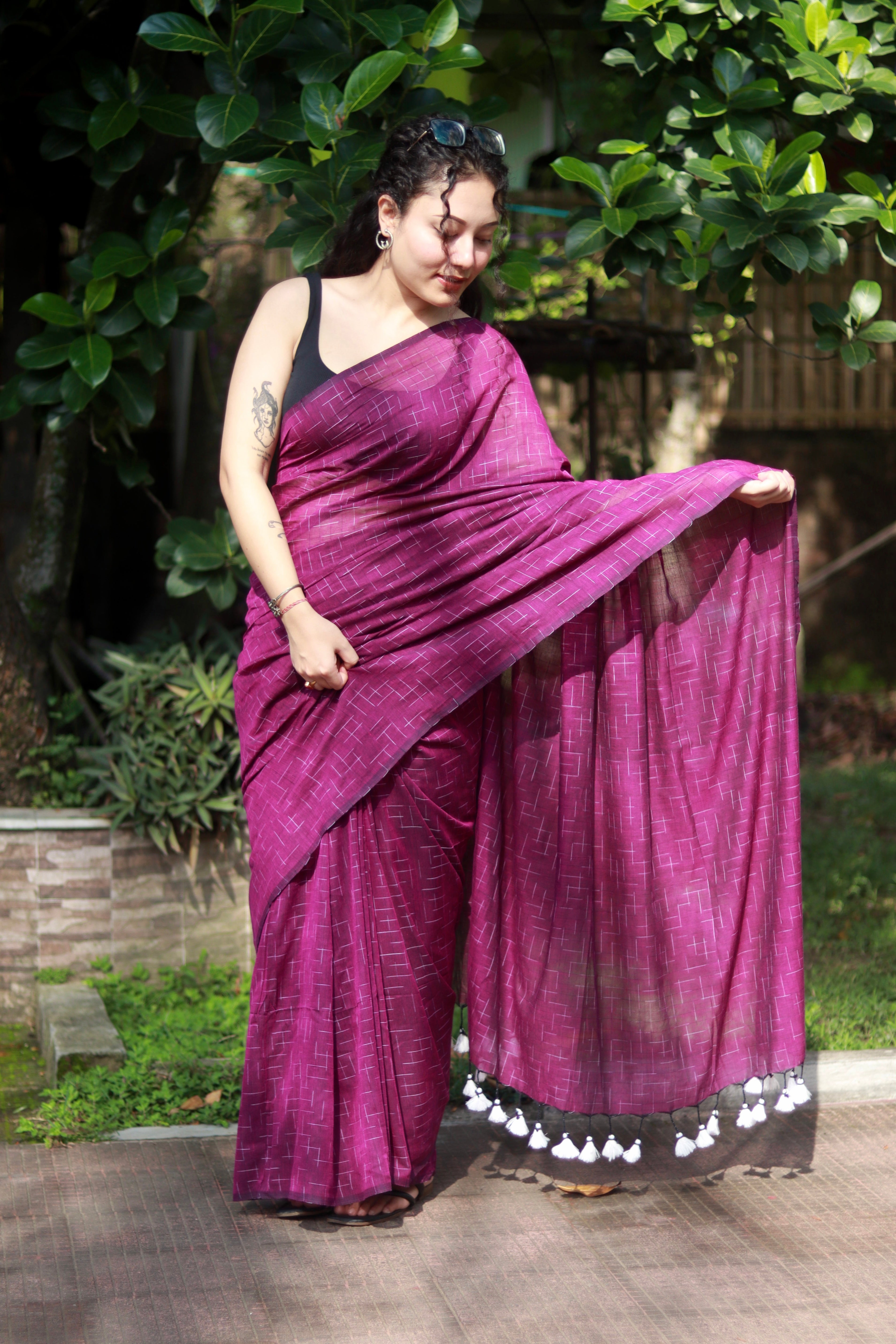 Ikkat in jamun