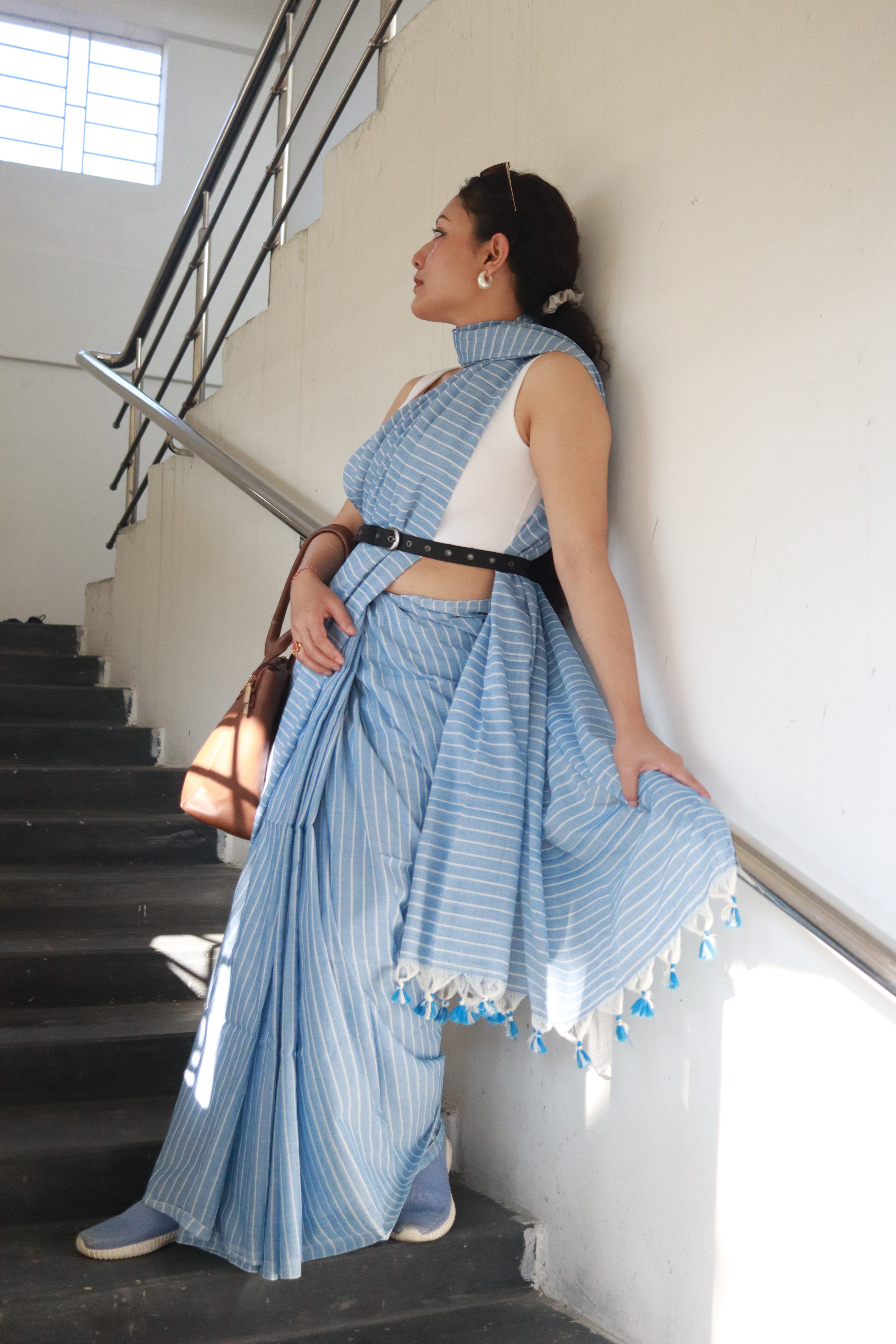 Blue in Stripes