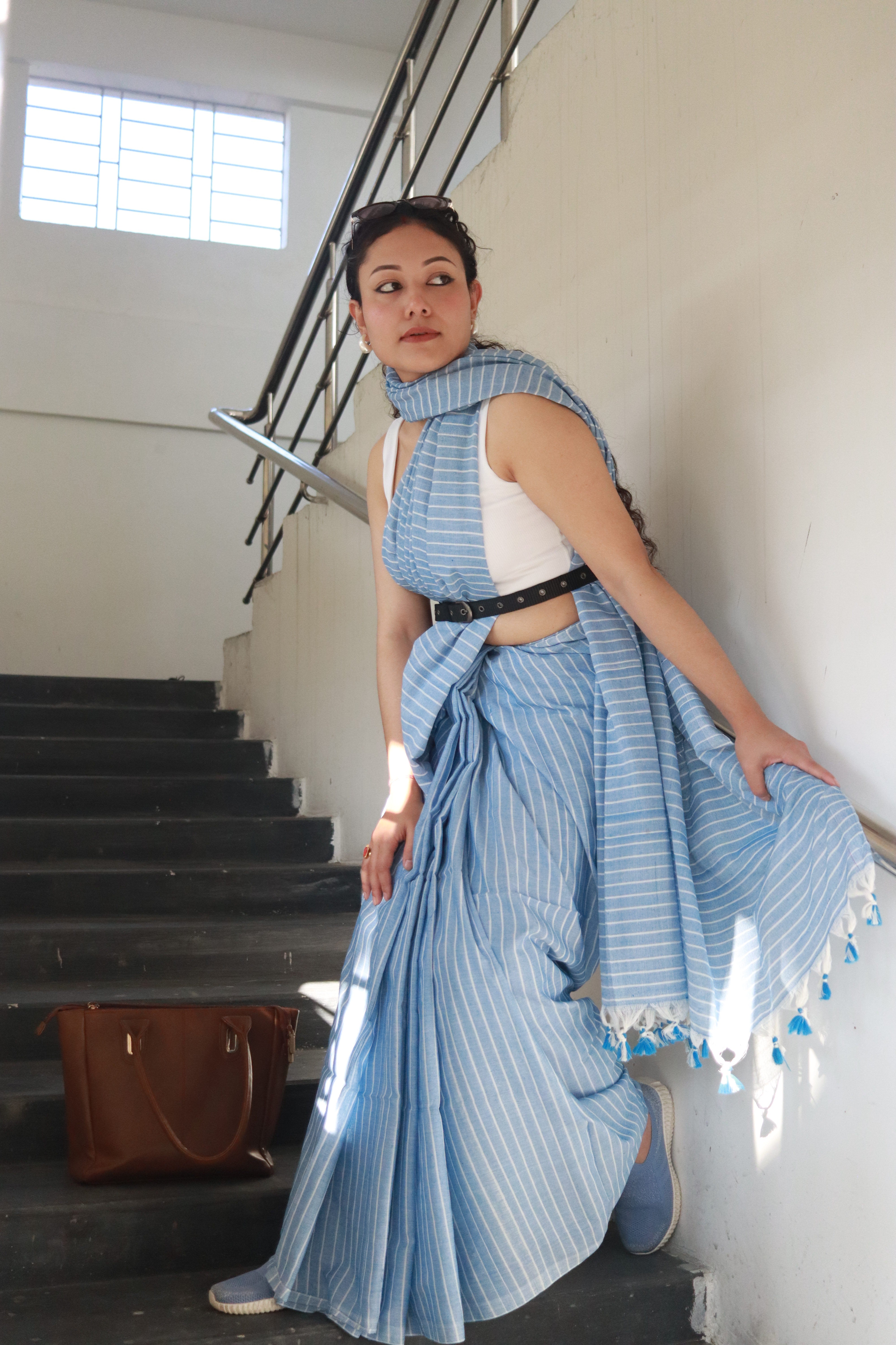 Blue in Stripes