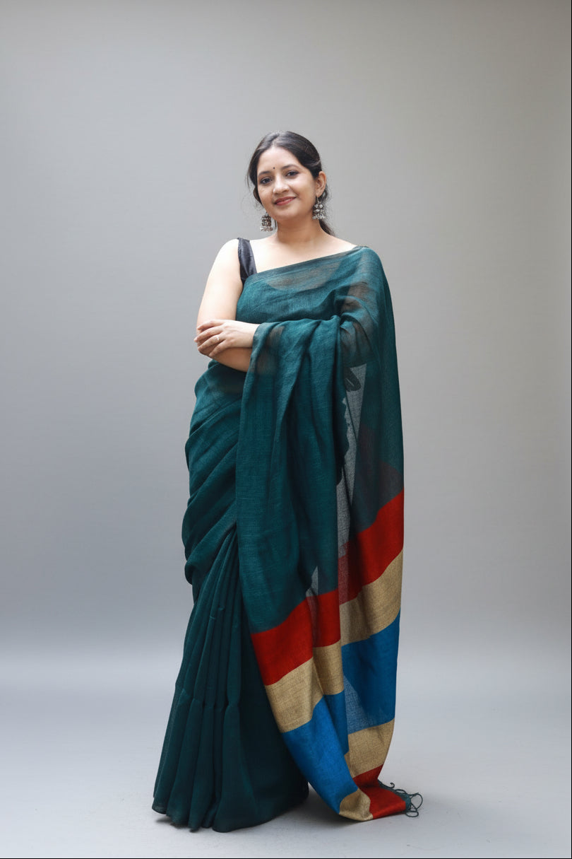 Seaweed in pure linen