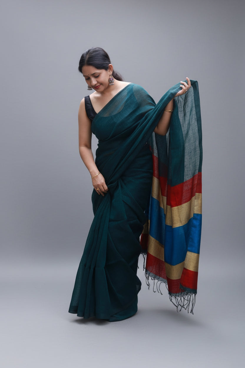 Seaweed in pure linen