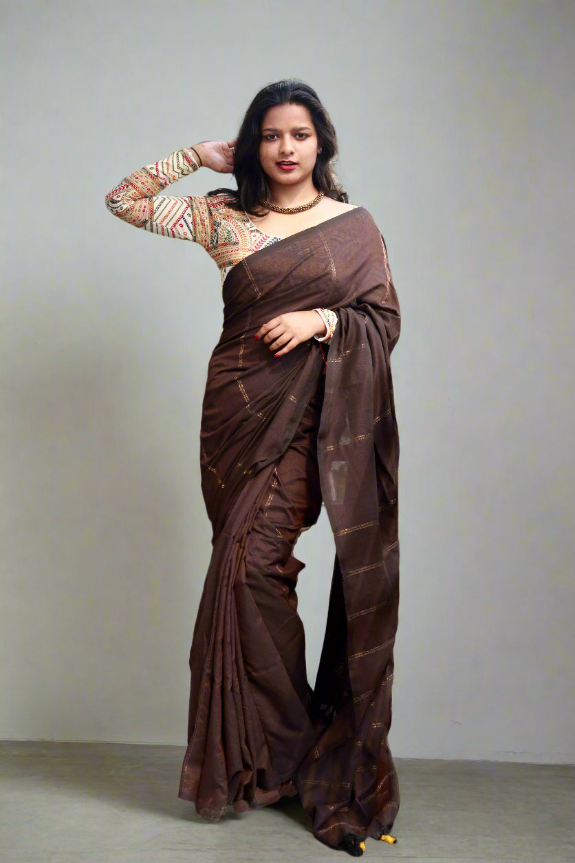 Choco in zari.