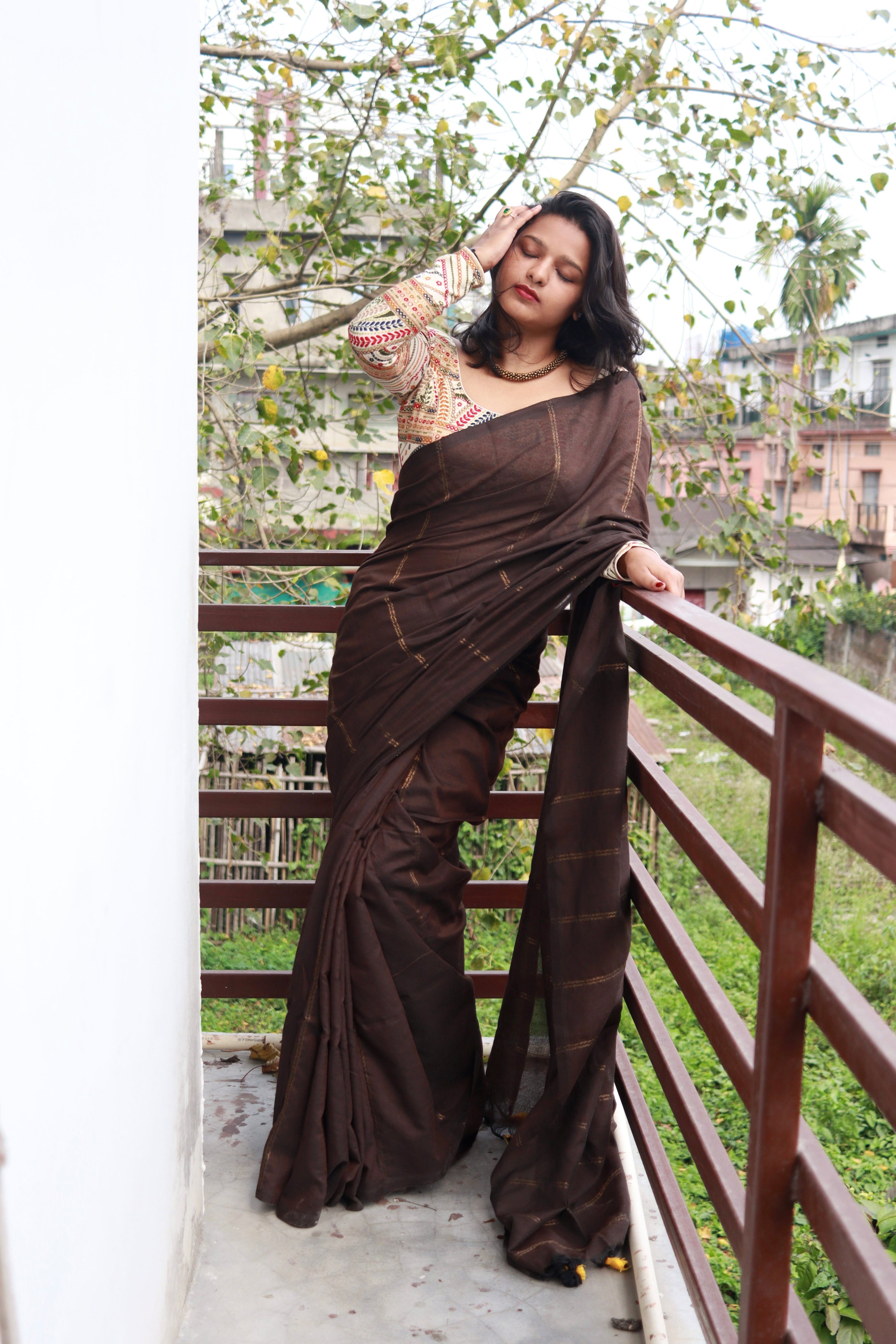 Choco in zari.